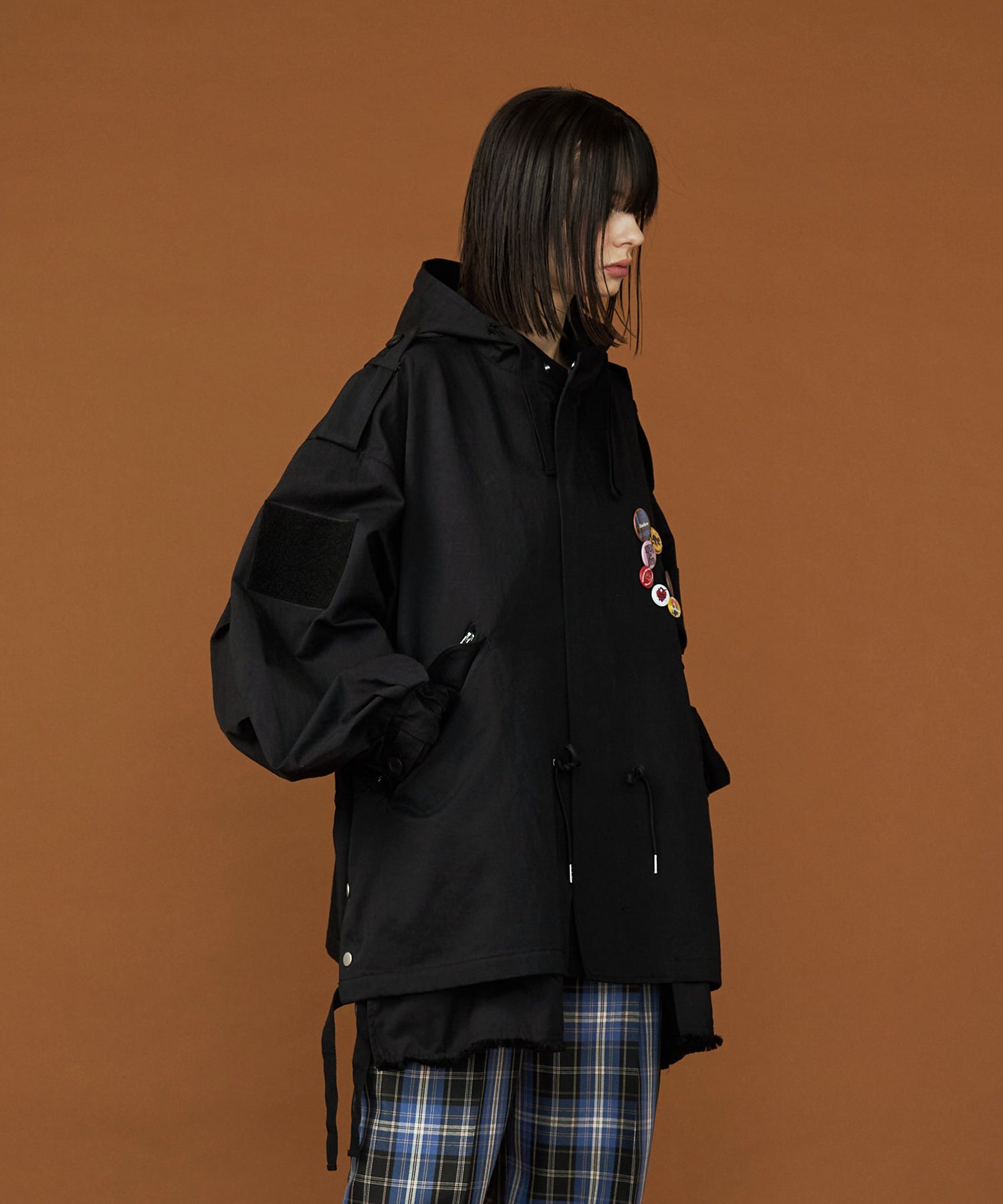 SHORT MODS BLOUSON with BADGE – seesew