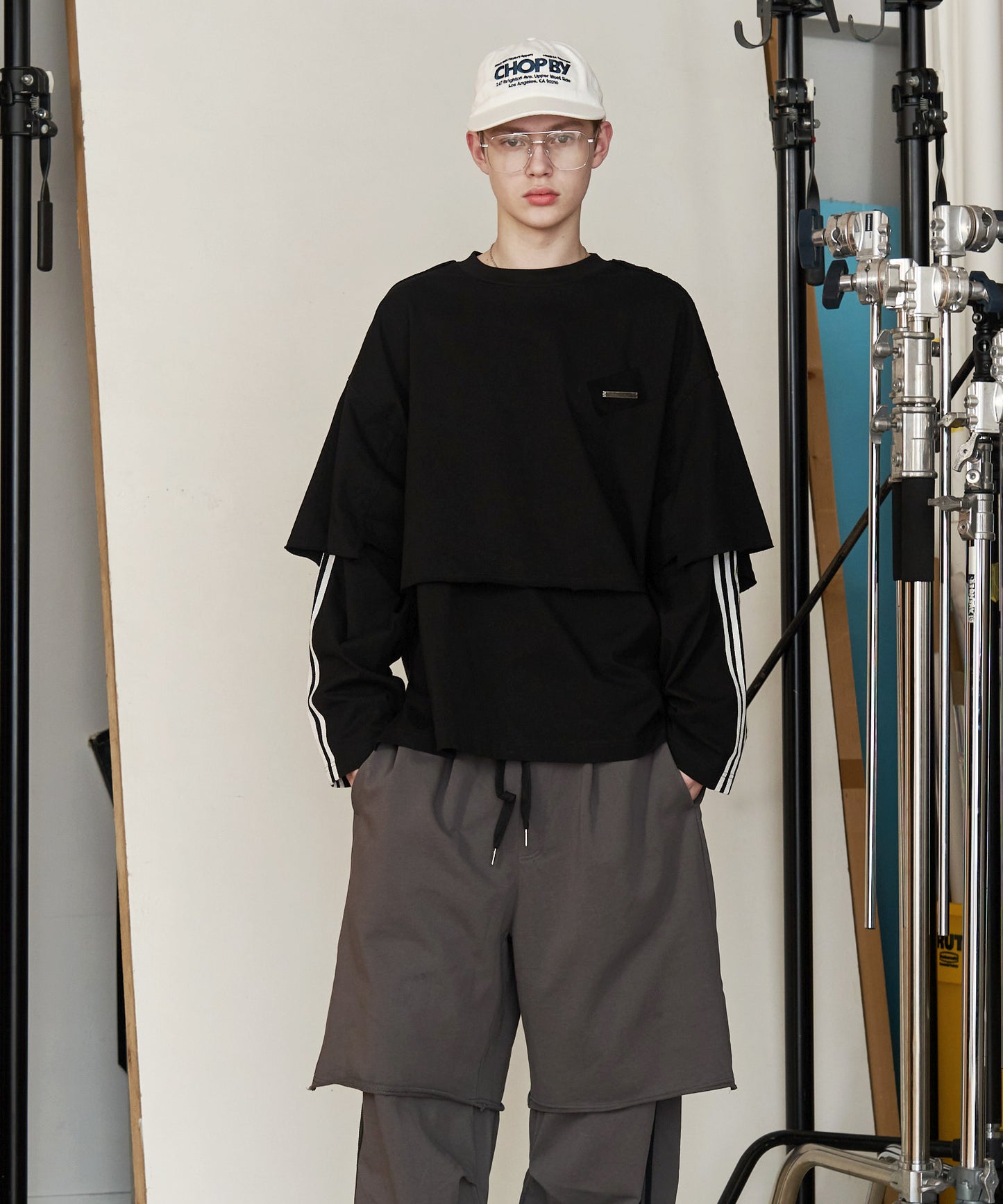 【予約商品】LAYERD LINE LONG TEE