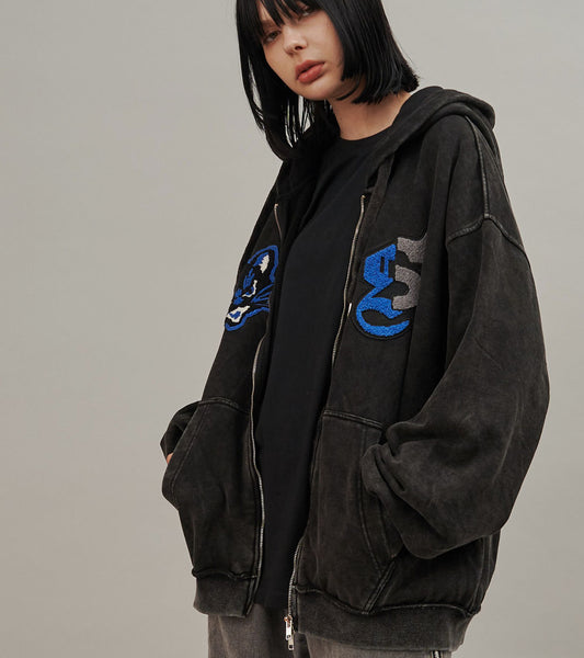 NEKOMATA  CHEMICAL ZIP HOODIE