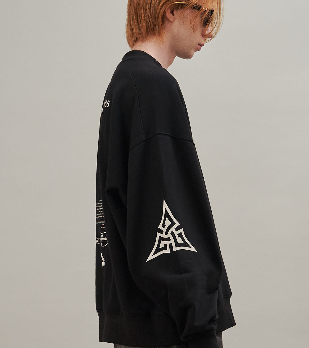 【24AW PRE-ORDER】LIBRA MULTIPRINT SWEAT