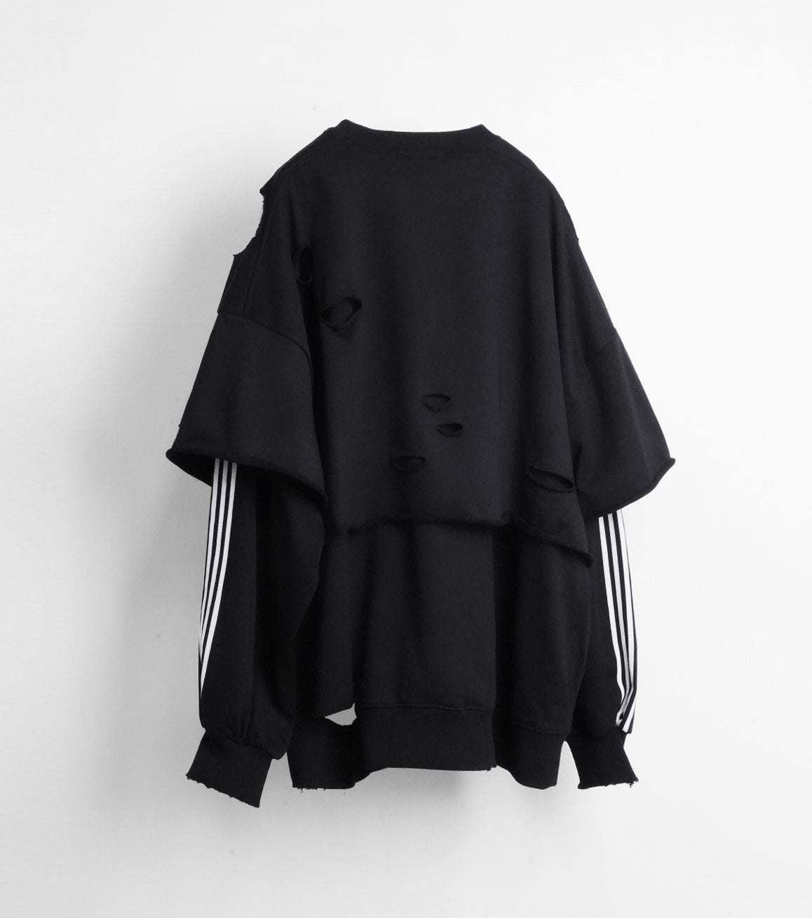 【25AW先行予約】LAYERD DAMAGE SWEAT