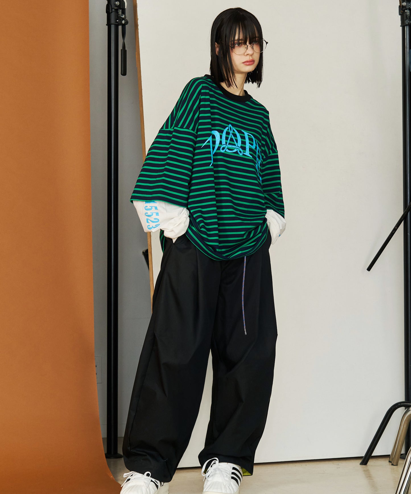 【予約商品】CORD BELT CURVE PANTS