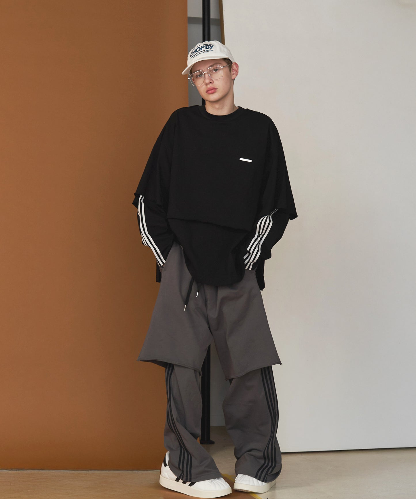 【予約商品】LAYERD LINE LONG TEE