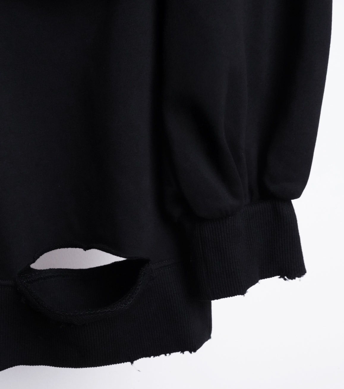 LAYERD DAMAGE SWEAT