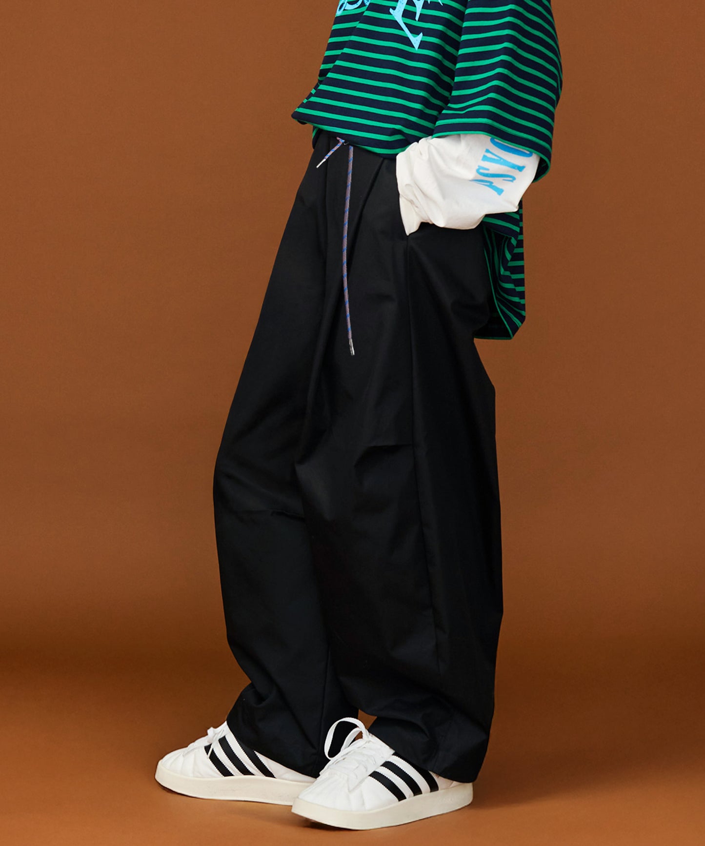 【予約商品】CORD BELT CURVE PANTS