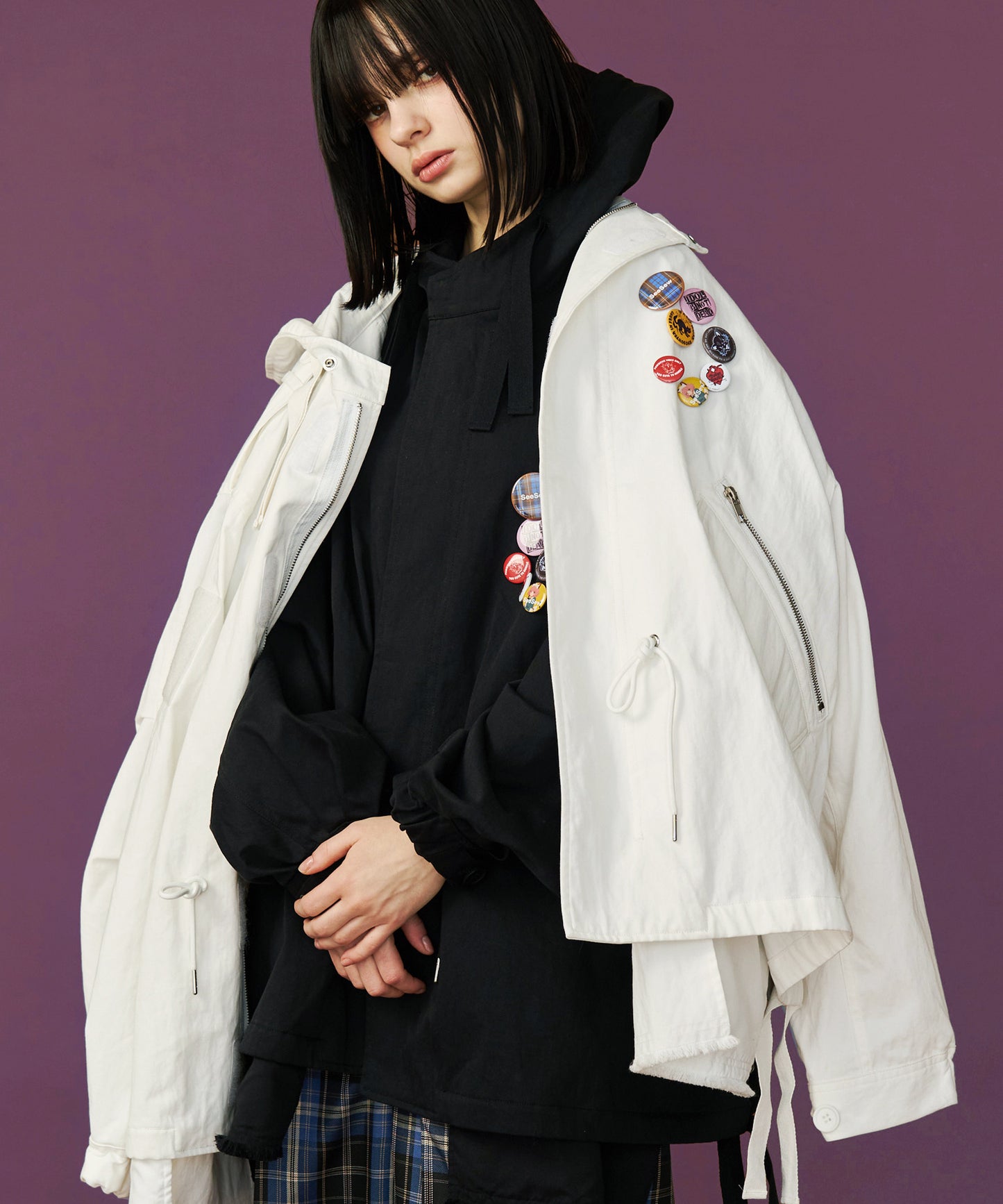 【予約商品】SHORT MODS BLOUSON  with BADGE