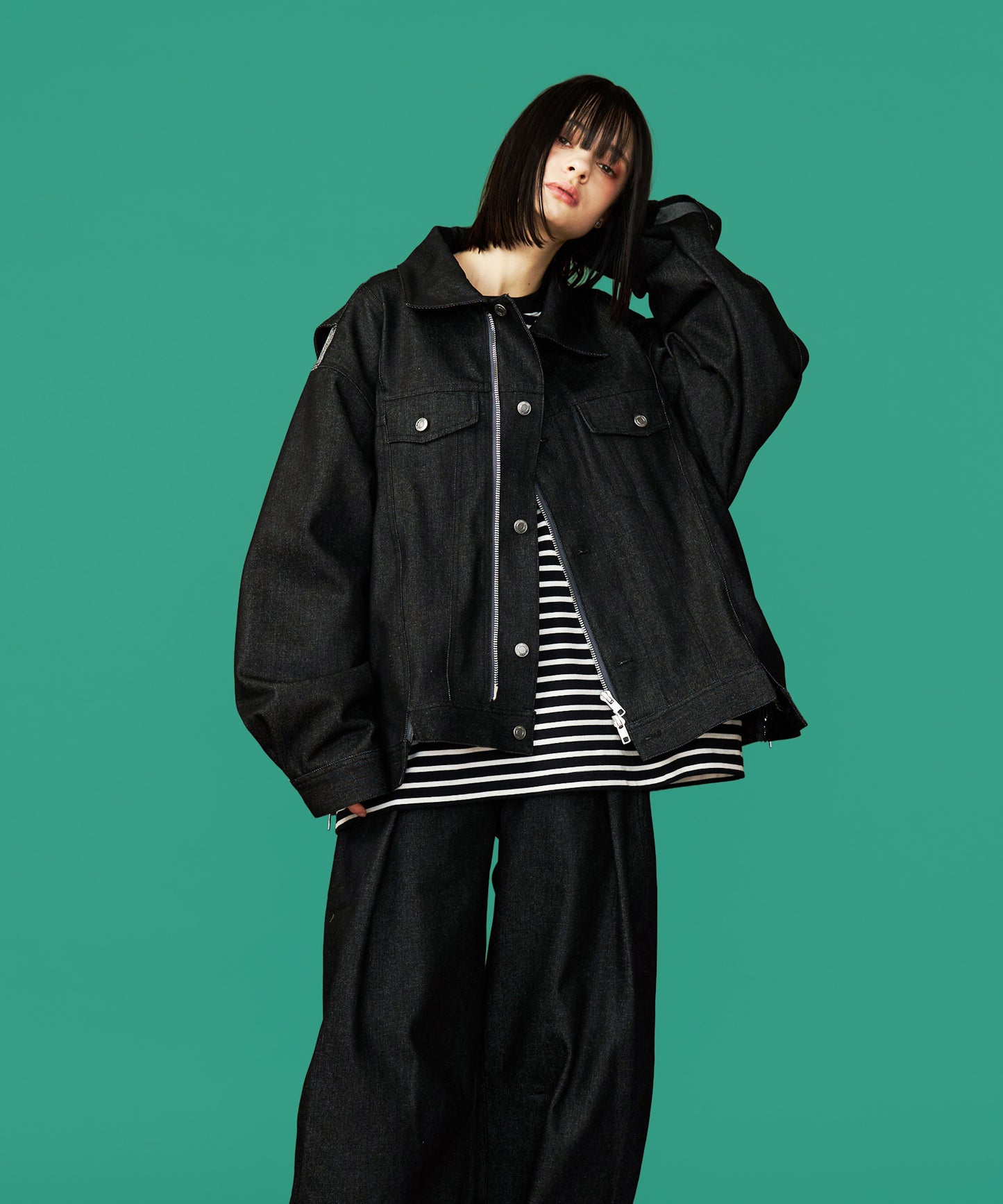 【一部再入荷あり】OVERSPEC DENIM JACKET