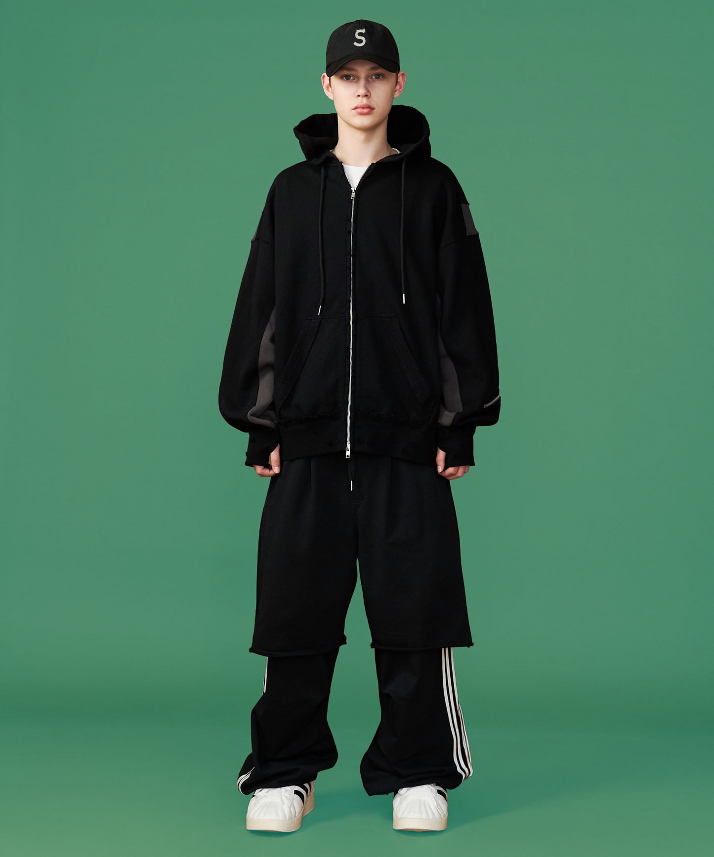 【予約商品】LAYERD SWEAT PANTS