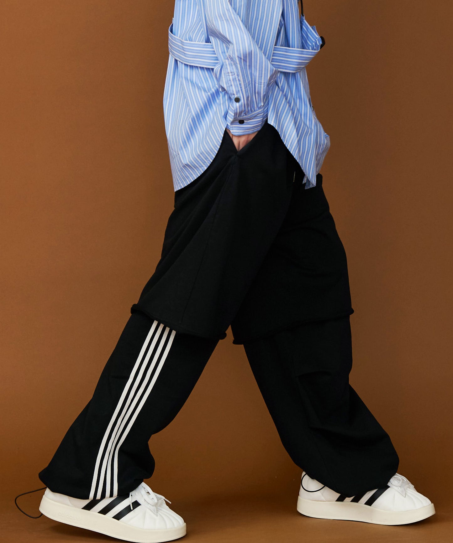 【予約商品】LAYERD SWEAT PANTS