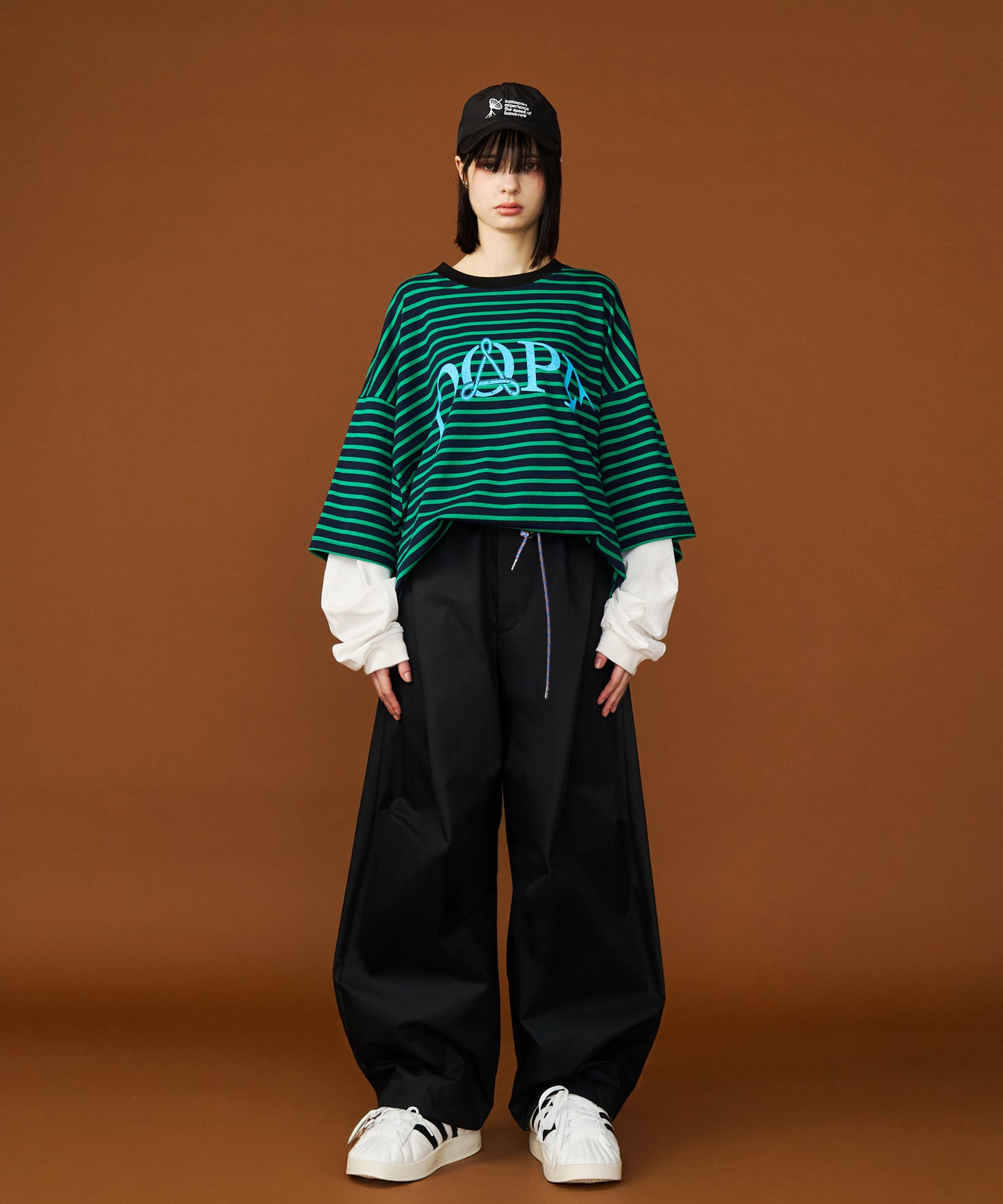 【予約商品】CORD BELT CURVE PANTS