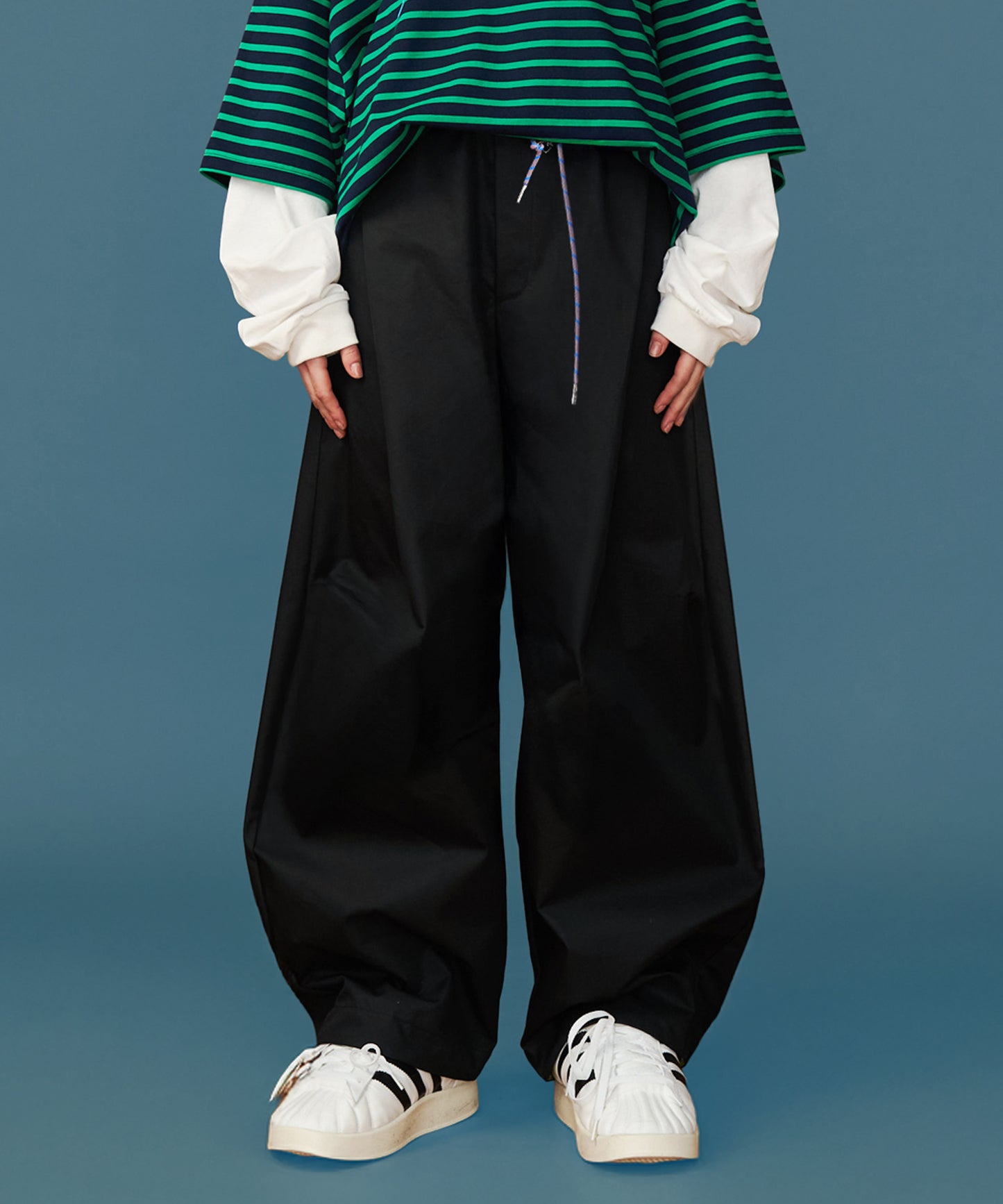 【予約商品】CORD BELT CURVE PANTS
