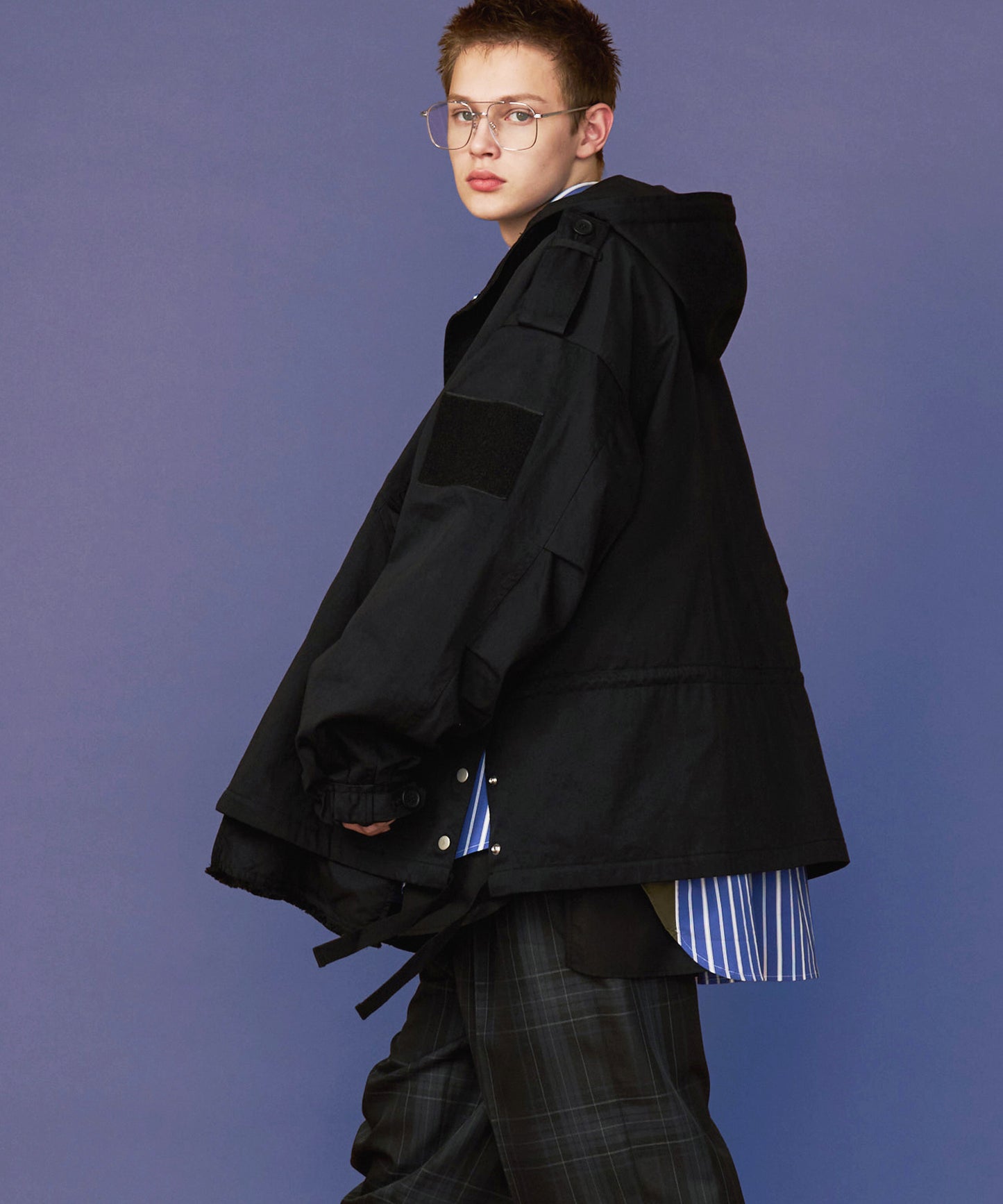 【予約商品】SHORT MODS BLOUSON  with BADGE