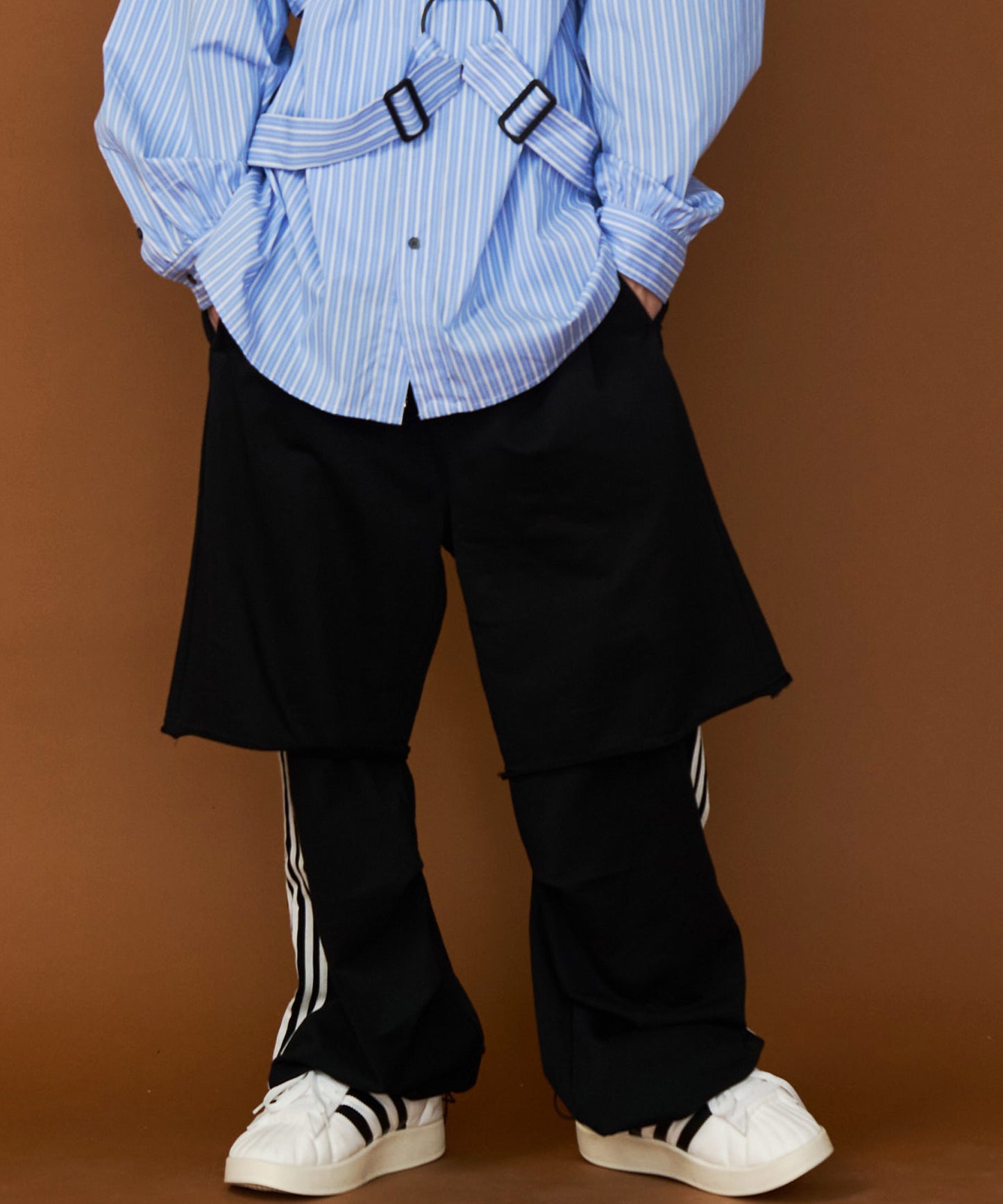 【予約商品】LAYERD SWEAT PANTS