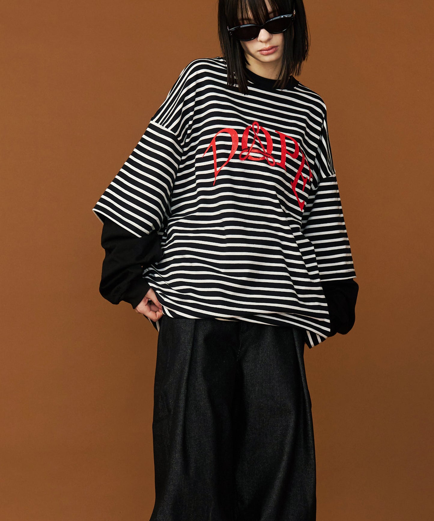 【予約商品】 DOPE LAYERD LONG TEE