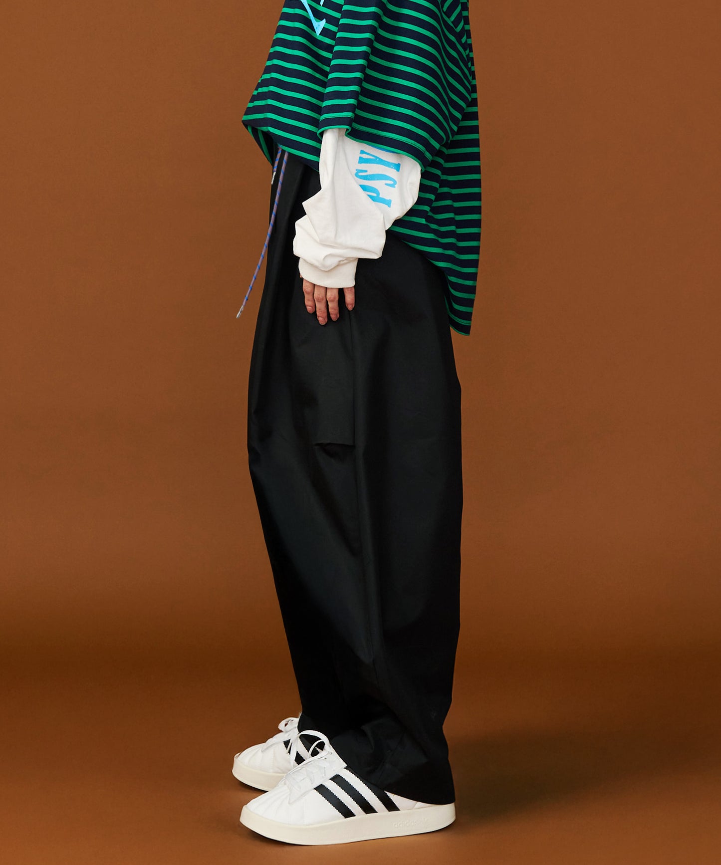 【予約商品】CORD BELT CURVE PANTS