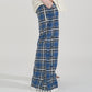 【SALE】2-ZIP DAMAGE  CHECK  PANTS