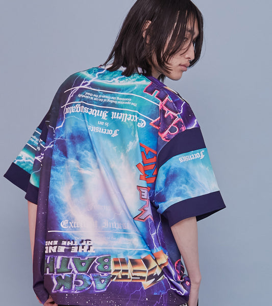 【SALE】ELECTRIC PRINT OVER TEE（70%OFF）