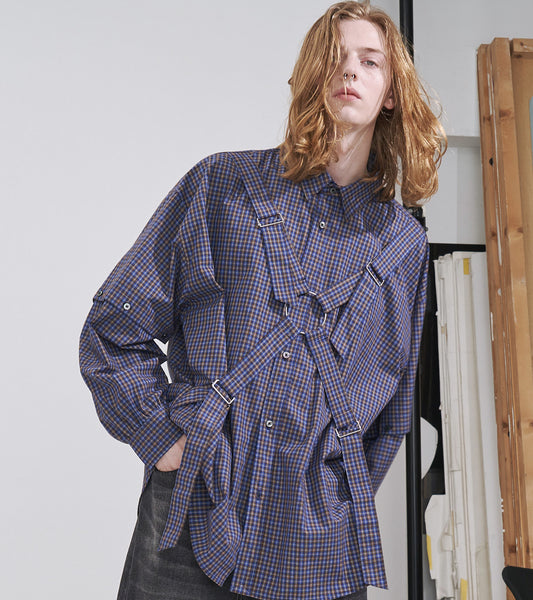 【PRE ORDER】PARASHUTE 2WAY CHECK SHIRTS