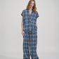 【SALE】2-ZIP DAMAGE  CHECK  PANTS