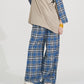 【SALE】2-ZIP DAMAGE  CHECK  PANTS