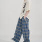 【SALE】2-ZIP DAMAGE  CHECK  PANTS