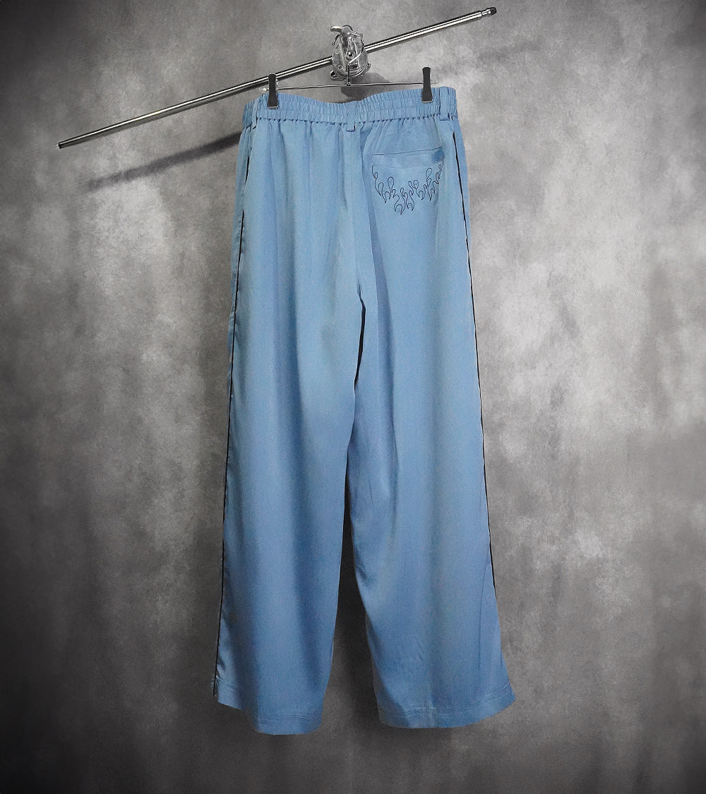 SATAIN WIDE LOUNGE PANTS – seesew