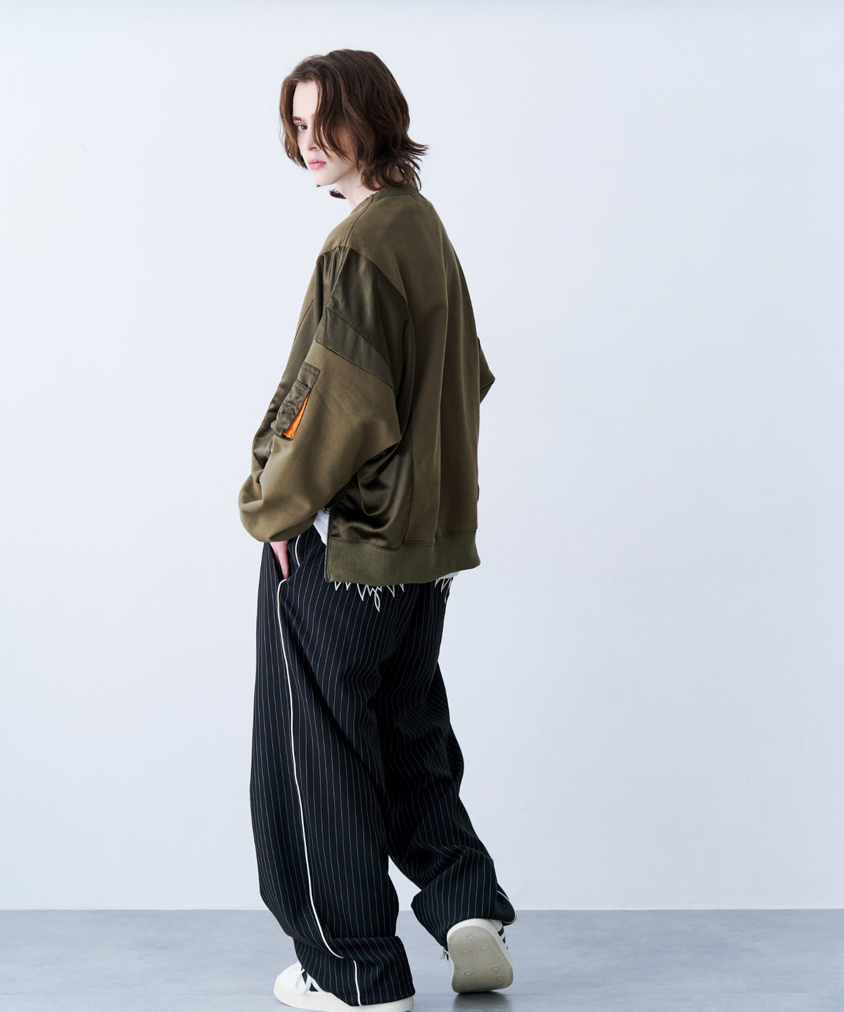 STRIPE MARKED PANTS