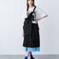 LAYERED PLEATS WRAP SKIRT