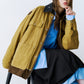 LAYERED PLEATS WRAP SKIRT