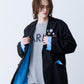 LAYERED TAILORED JACKET with BADGE