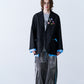 LAYERED TAILORED JACKET with BADGE