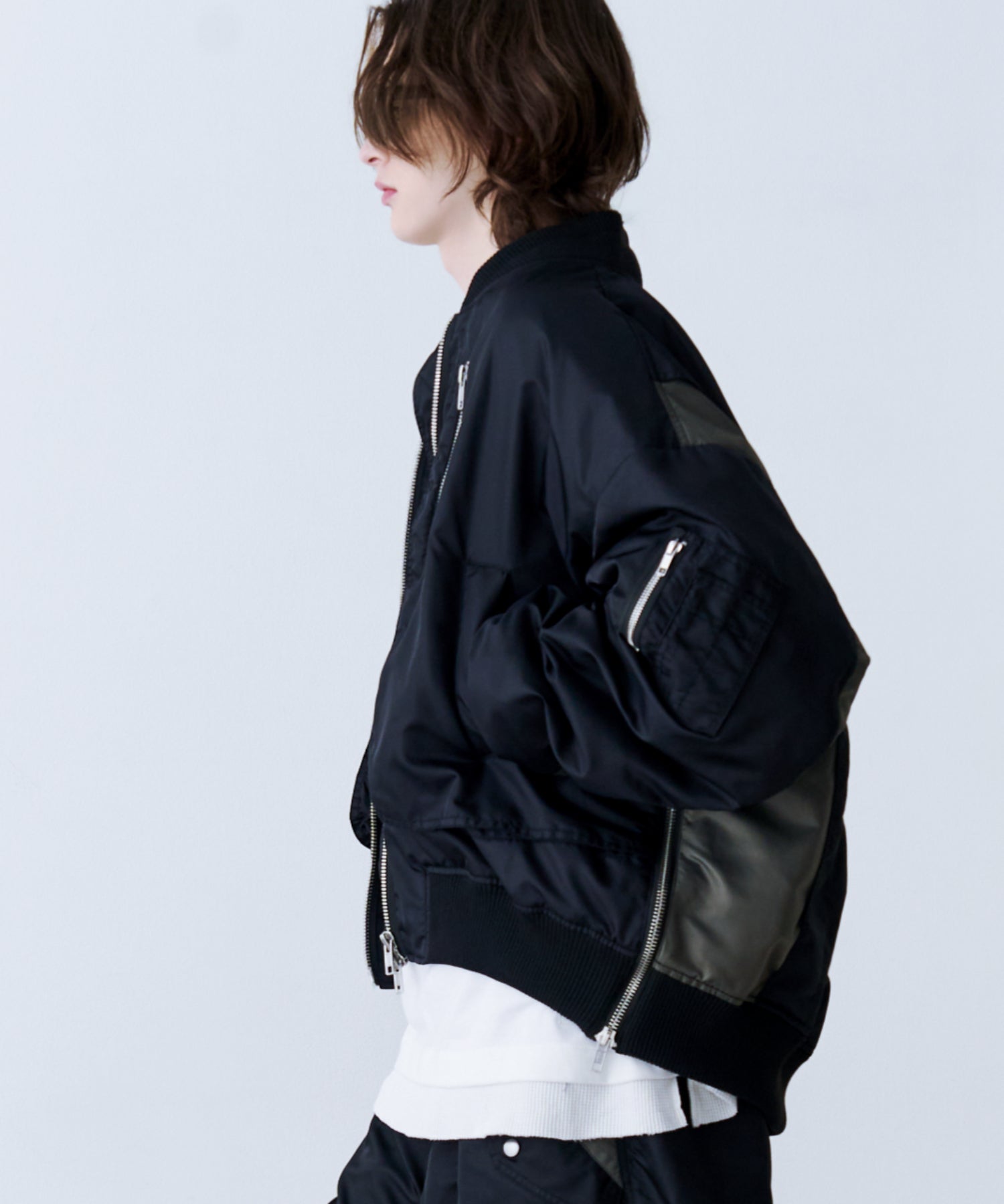 SEESEW OVERSPEC MA-1 JACKET ネイビー M 美品 OVERSPEC MA-1 JACKET