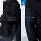 DOUBLE KNEE CURVE PANTS