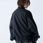 STRIPE MARKED BLOUSON with BADGE