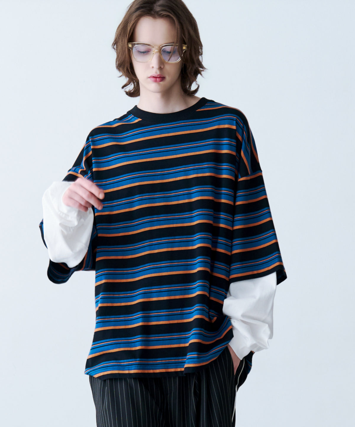 LAYERED BORDER TEE 2.0