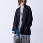 LAYERED TAILORED JACKET with BADGE