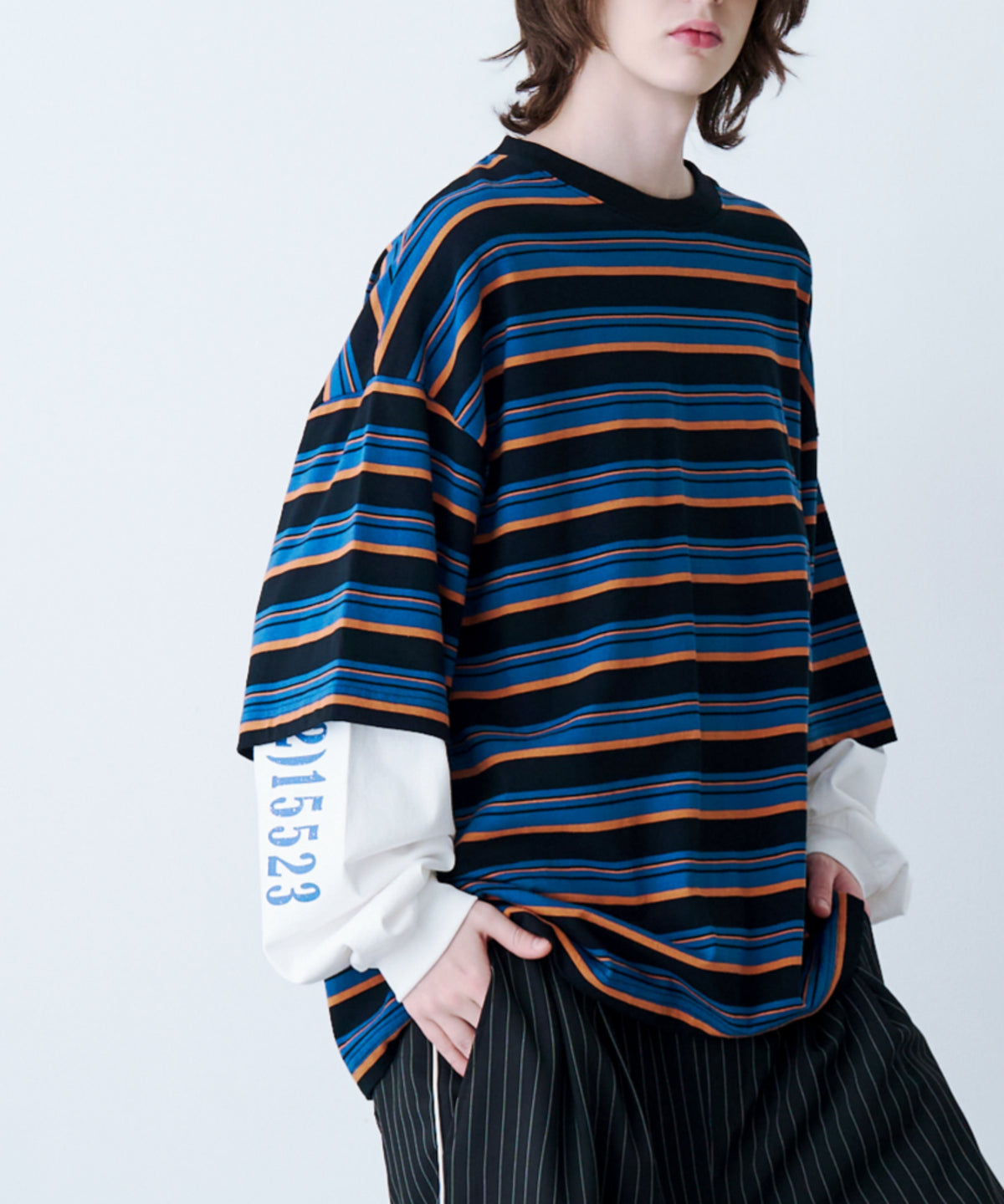 LAYERED BORDER TEE 2.0
