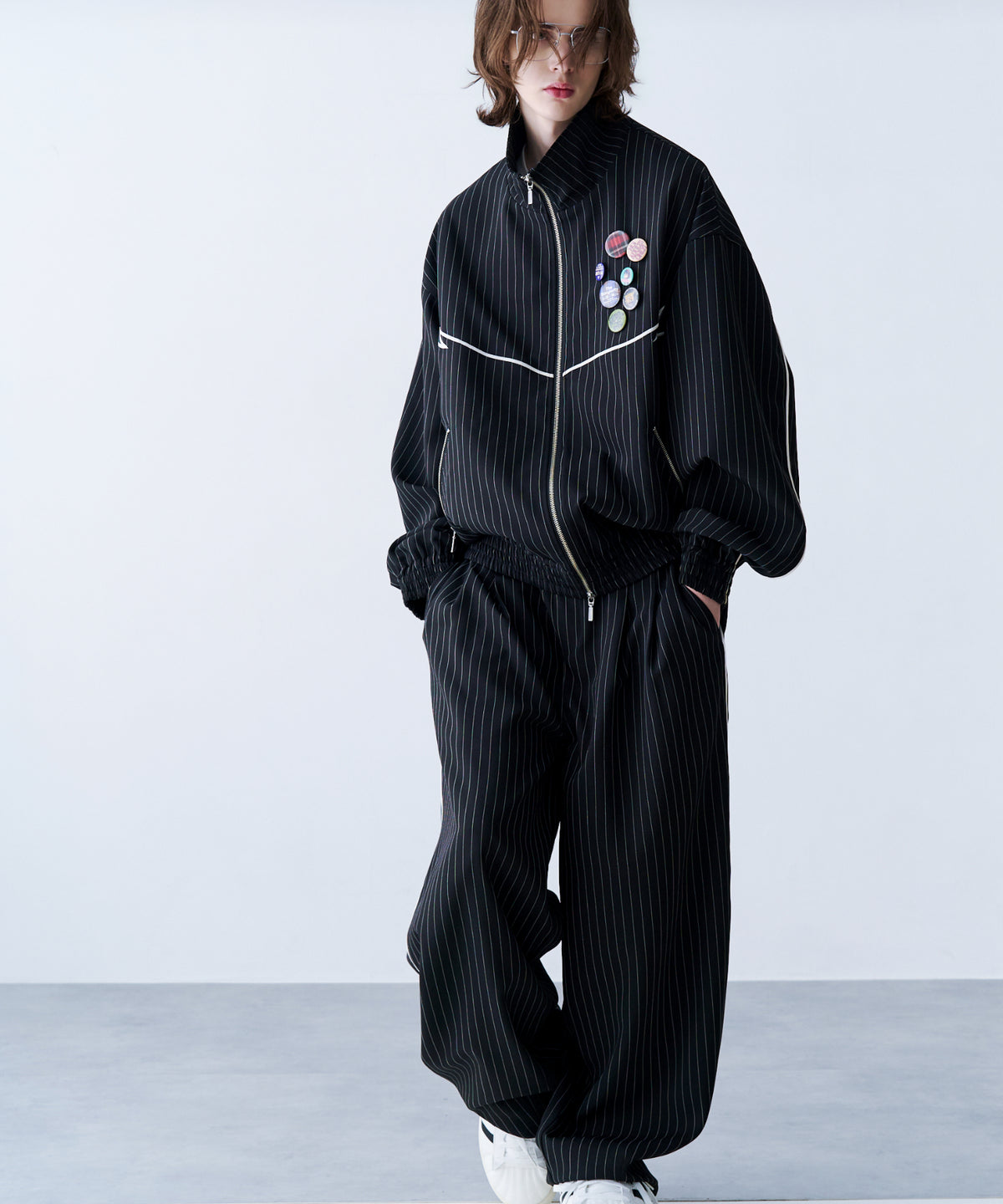 STRIPE MARKED PANTS
