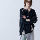 GRUNGE DAMAGE PRINT KNIT