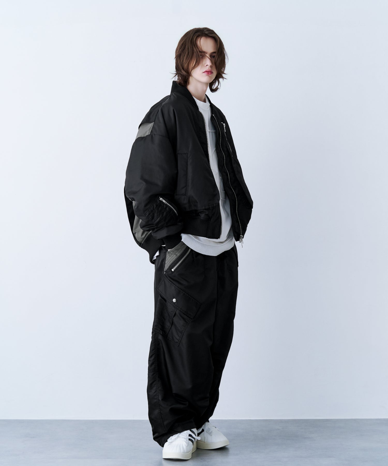 SeeSew シーソー【M】オーバースペックMA-1　黒 OVERSPEC MA-1 JACKET – seesew