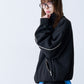 STRIPE MARKED BLOUSON with BADGE