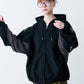 DAMAGE DESIGN ZIP HOODIE