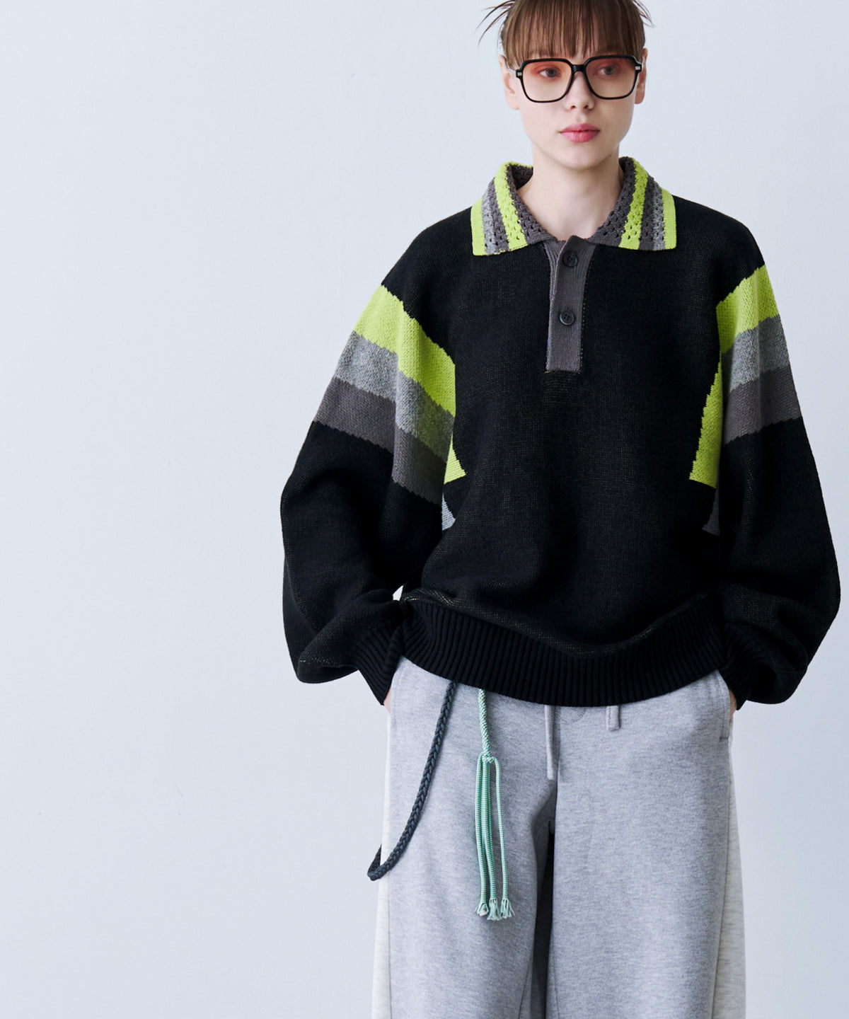 FOOTBALL KNIT POLO