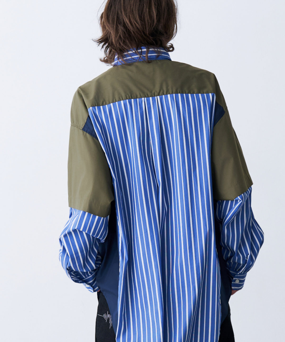FAKE BLOCKING SHIRT