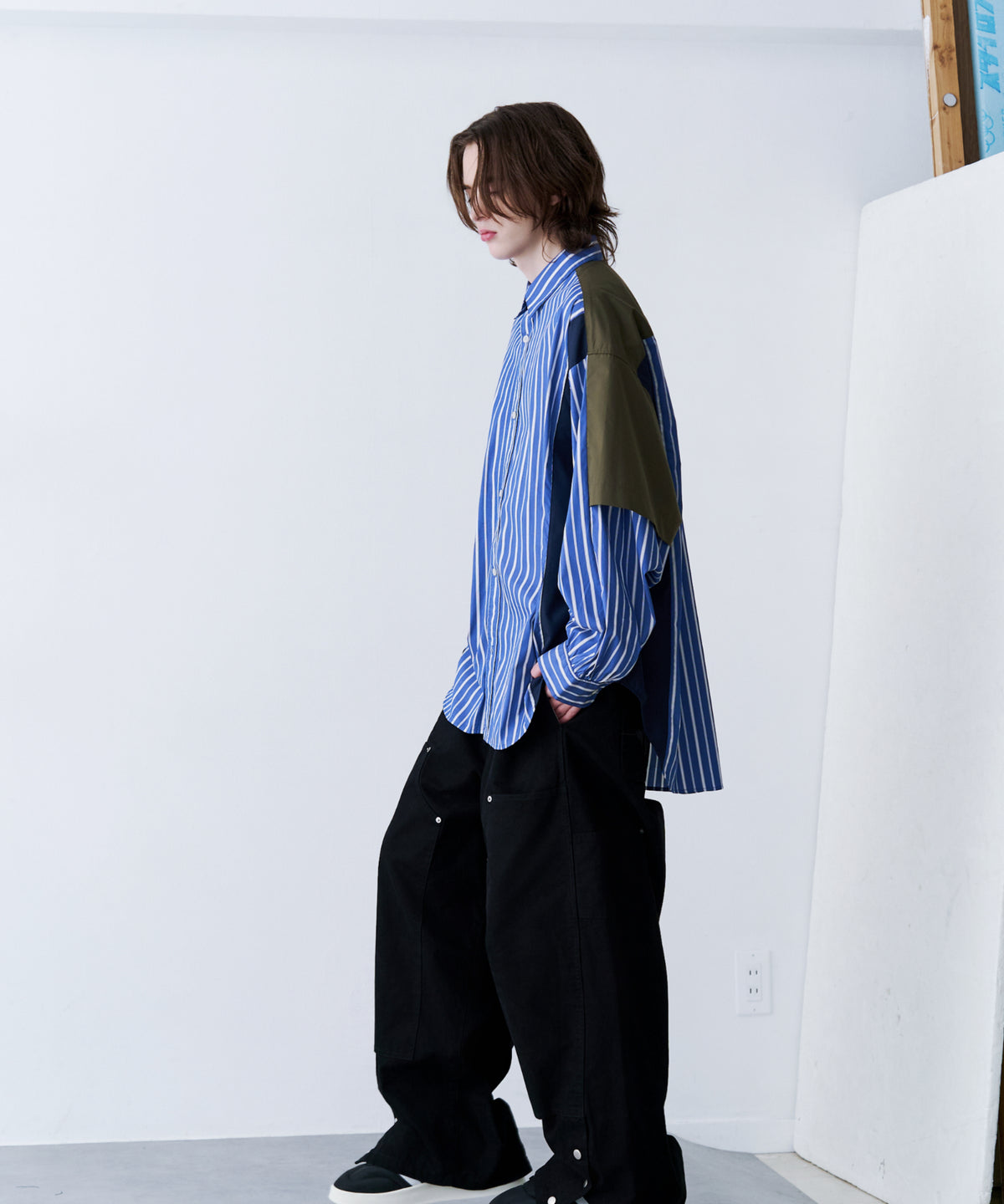 FAKE BLOCKING SHIRT