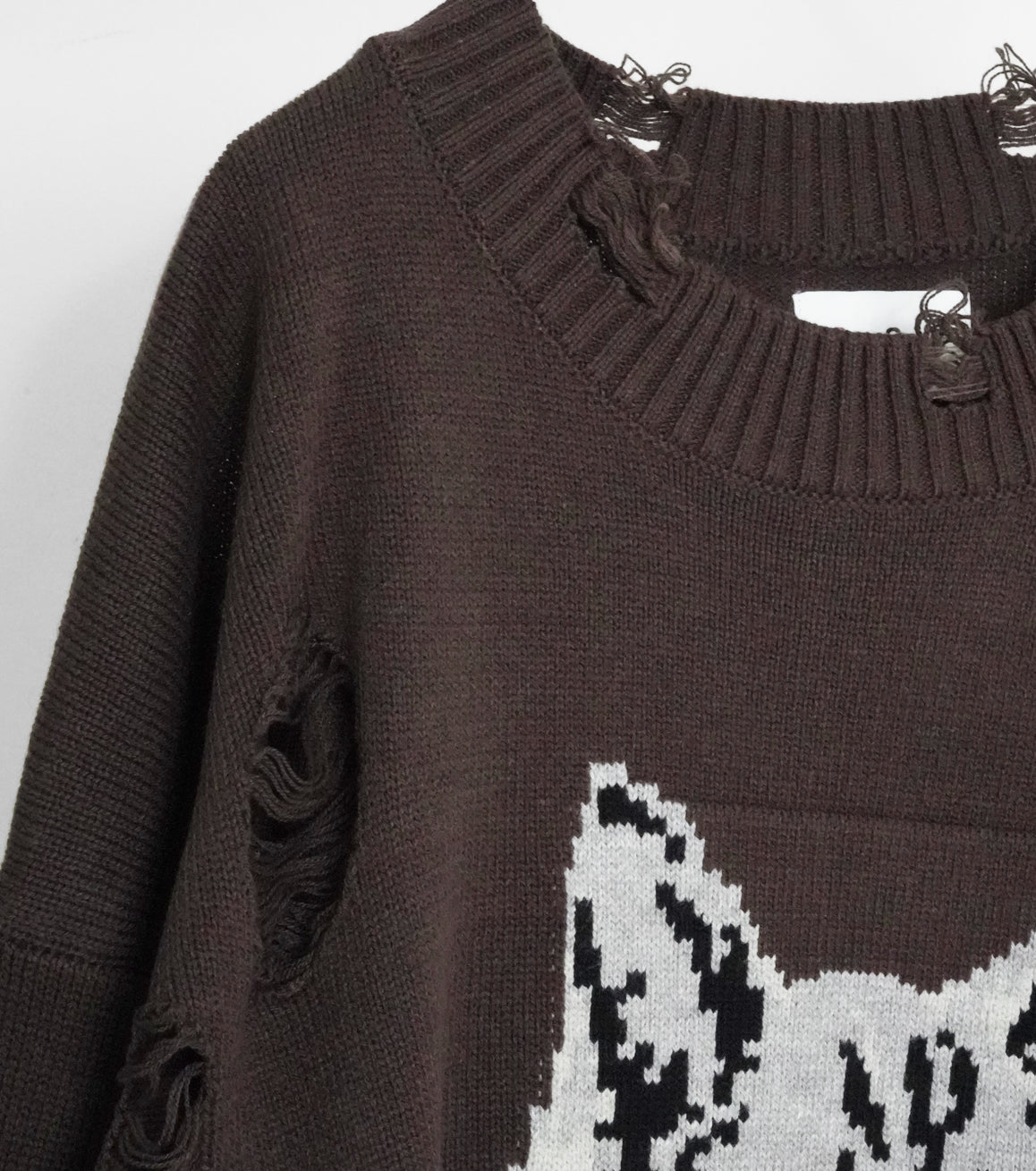【25AW先行予約】CAT GRAFFITY KNIT
