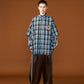 【予約商品】CHECK LINE OVER SHIRTS  with BADGE