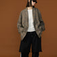 【予約商品】GRUNGE CHECK TAILORED JACKET  with BADGE