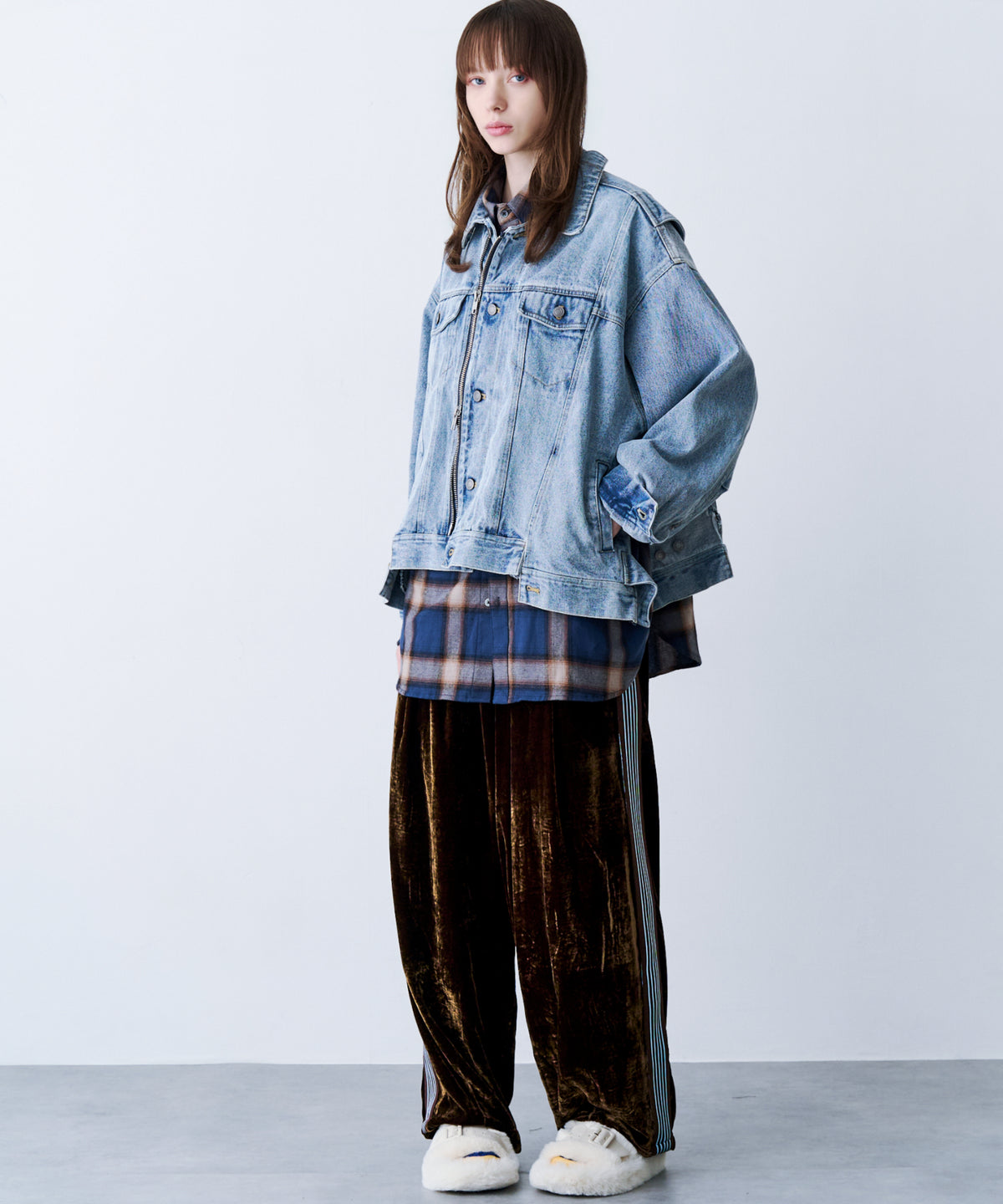 VELVET LINE PANTS