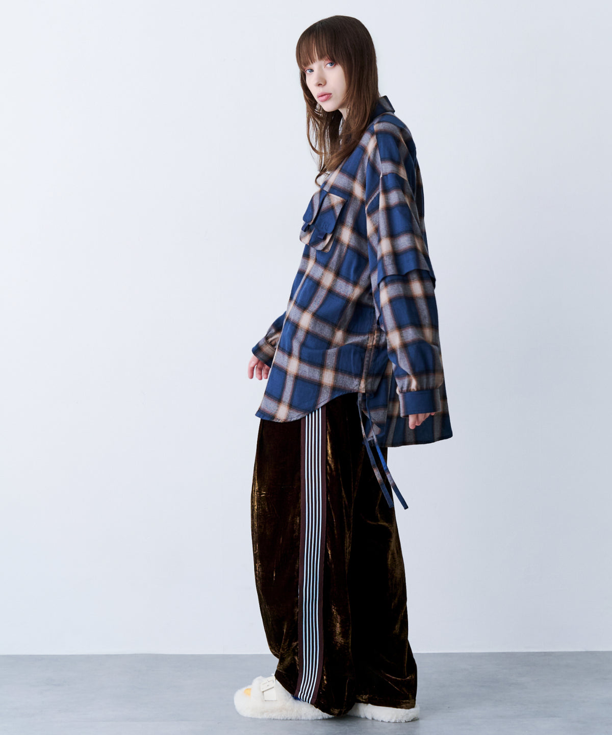VELVET LINE PANTS